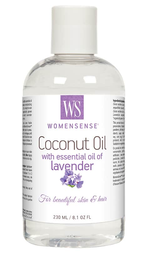 Coconut Oil with essential oil of lavender Coconut Oil with essential oil of lavender