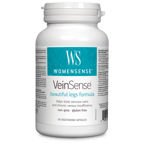 VeinSense beautiful legs formula Vegetarian Capsules - Hi-Res - PN0185