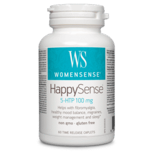 HappySense 5-HTP 100mg Time-Release Caplets - Hi-Res - PN0220